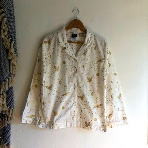 Harry Potter Enchanted Night Sky teen Pajama Set